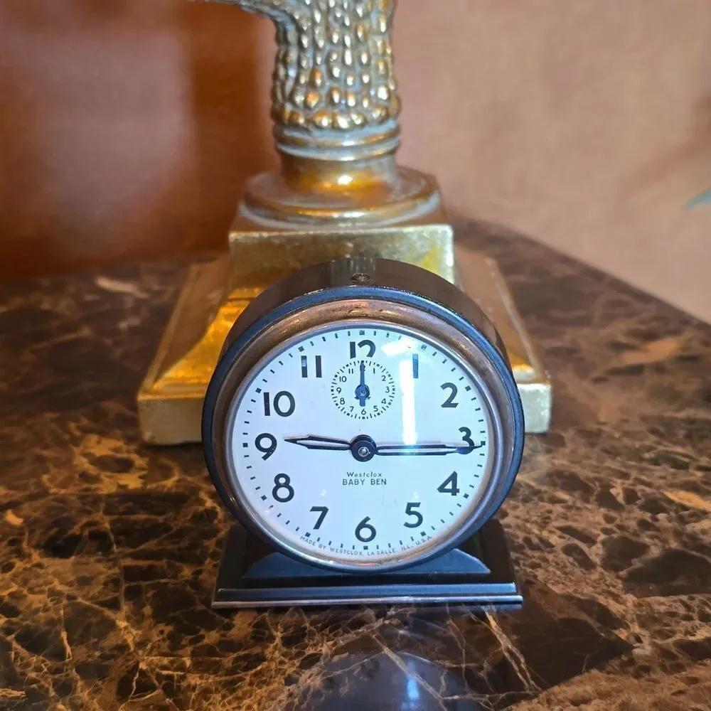 WESTCLOX Baby Ben, Vintage Alarm Clock 1937.
